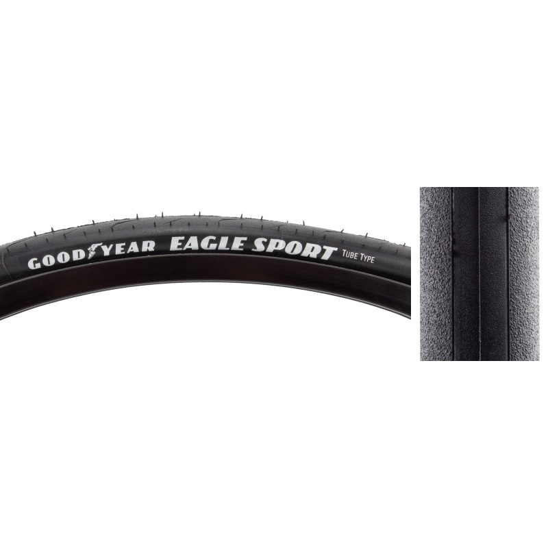 Eagle Sport Tube Type Tire 700 x 30c Black