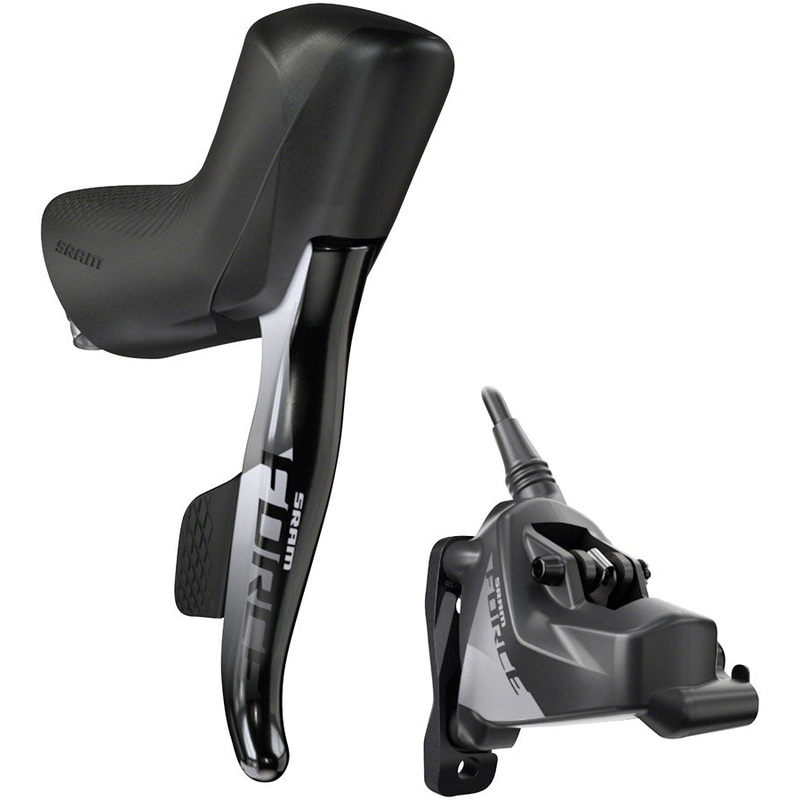 Force eTap AXS HRD Shift/Brake Lever Hydraulic Disc Caliper – Right/Rear Flat Mount 20mm Offset 1800mm Hose BLK D1