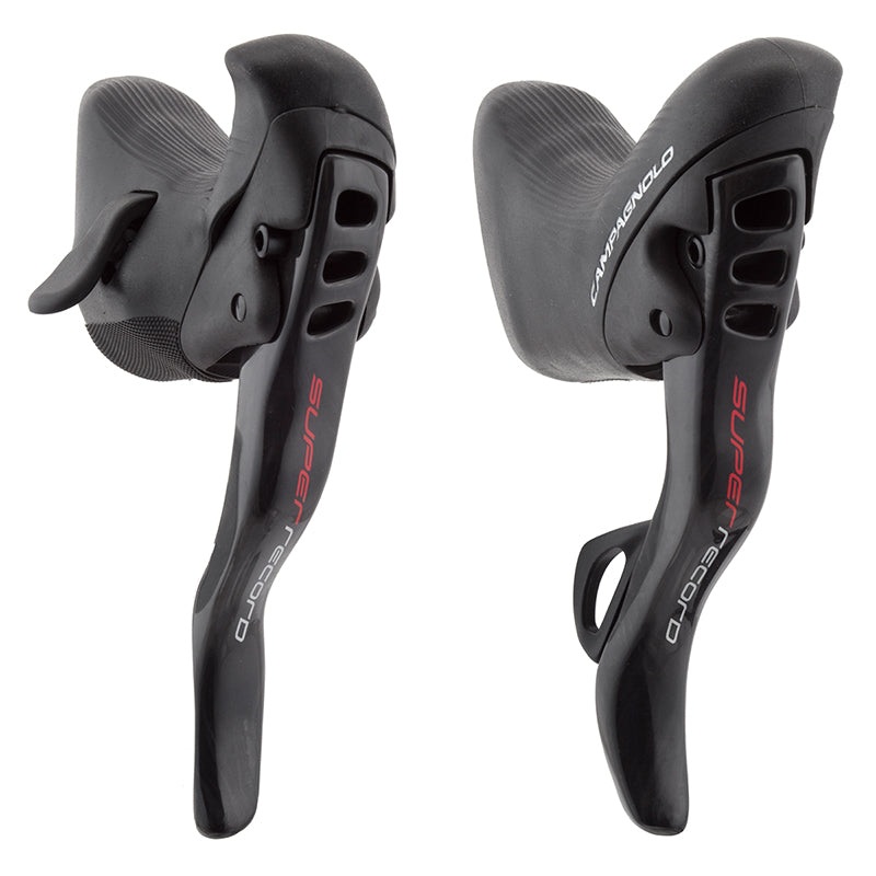 Super Record EPS 12-speed shifters EP19-SR12CEPS Pair 2x12sp Rim Brake Crbn