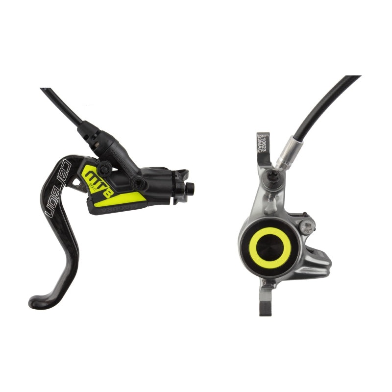 MT8 SL Disc Brake Lever – Front Rear Hydraulic Post Mount Gray/YLW