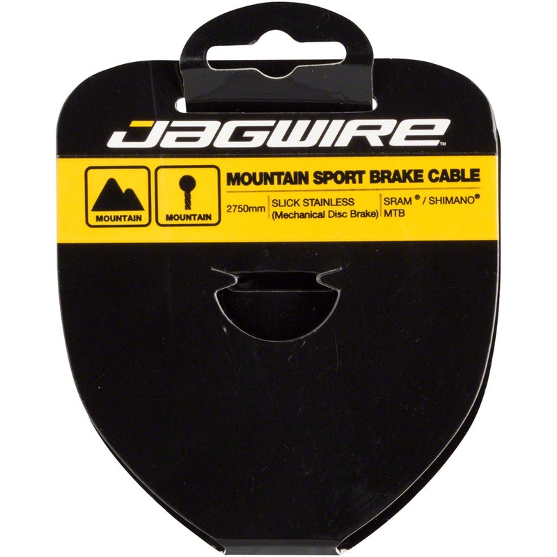 Sport Brake Cable Slick Stainless 1.5x2750mm SRAM/Shimano Mountain Tandem