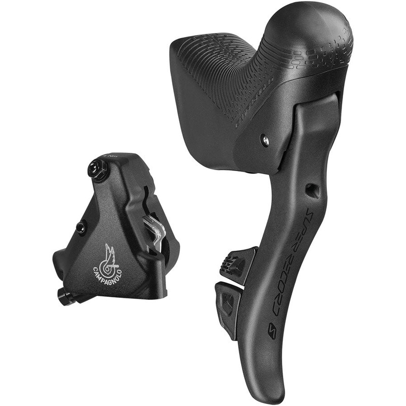 Super Record S Ergopower Wireless Control Lever Brake Caliper – Right/Rear 12-Speed 140mm Hydraulic Disc Brake Caliper
